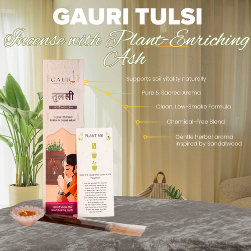 Gauri Incense For Plant| Sandalwood | Pack of Two